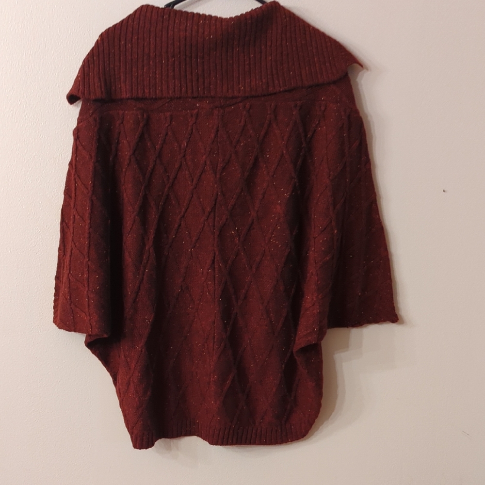 St John's Bay L Women's Burgundy Sweater - Picture 6 of 13